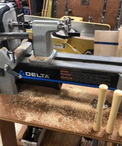 Delta Industrial 46-460 12-1/2-inch Variable-Speed MIDI Lathe, Gray Sander 48 81URCJoZStL