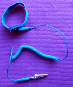 Anti Static Wrist Straps - 3 Pack - Reusable Anti-Static Wrist Straps equipped with Grounding Wire and Alligator Clip - Enables you to Ground Yourself while working on Sensitive Electronics 2x Black + 1x Blue 45 81URicaa zL