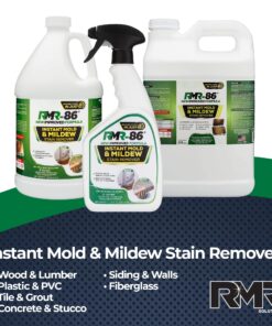 RMR-86 Instant Mold Stain and Mildew Stain Remover Spray - Scrub Free Formula, 32 Fl Oz 32 Fl Oz (Pack of 1) 32 81USK8uTiJL