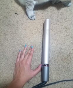 FURIDEN Professional Salon Quality Hair Straightener, Hair Straightener and Curler 2 in 1, Flat Iron Curling Iron in One, Fast Results | Long Lasting Gold 60 81USOjhv wL