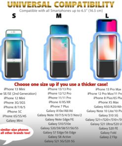 TRIBE Running Phone Holder Armband. iPhone & Galaxy Cell Phone Sports Arm Bands for Women, Men, Runners, Jogging, Walking, Exercise & Gym Workout. Fits All Smartphones. Adjustable Strap, CC/Key Pocket L: iPhone+/Pro Max/XR/XS Max/Galaxy+/Ultra/Note 13 81UT4JxUaAL