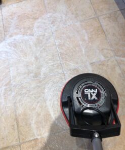 Oreck Commercial Orange Tile & Resilient Floor Scrub Brush for Orbiter Floor Machine ORB550MC, Clean Heavy-Duty Floors, 12 Inch Diameter 0.028 Inch Crimped Polypropelene Bristles, 237047, Orange Orbiter Brush 35 81UU1D6M8TL 2