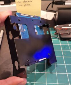 Thermaltake Core V1 SPCC Mini ITX Cube Gaming Computer Case Chassis, Interchangeable Side Panels, Black Edition, CA-1B8-00S1WN-00 125 81UVRgif L