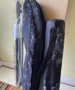 Amazon Basics Aluminum Light Photography Tripod Stand with Case - Pack of 2, 2.8 - 6.7 Feet, 3.66 Pounds, Black 2-Pack 43 81UW8 NRM8L