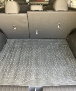 BDK-MT-785 Heavy Duty Cargo Liner Floor Mat-All Weather Trunk Protection, Trimmable to Fit & Durable HD Rubber Protection for Car SUV Sedan Auto - Black 39 81UXFH0o8JL 2