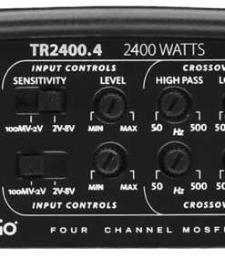 Planet Audio TR2400.4 4 Channel Car Amplifier - 2400 Watts, Full Range, Class A/B, 2/4 Ohm Stable, Mosfet Power Supply, Bridgeable 2400 Watt 4-Channel 11 81UY0418hcL