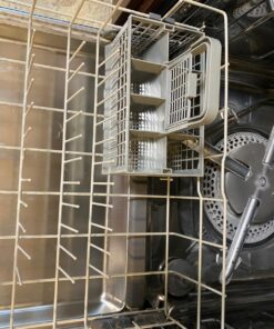 Qualtex Dishwasher Cutlery Silverware Basket Holder Grey, 9 5/16 X 5 1/4 X 9 3/4 Inches 17 81Ua67yA2QL