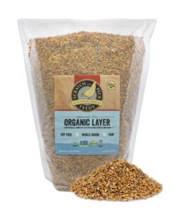 Scratch and Peck Feeds Layer Chicken Supplement Kit for Chickens and Ducks - Includes Naturally Free 10-lbs Organic Layer Feed, 7-lbs Layer Grit, and 10-oz Organic Herbs - 9600-03 8 81UaGAwfmbL