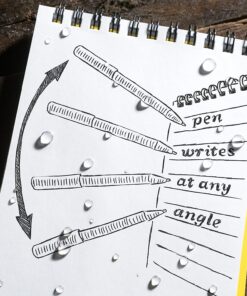 Rite in the Rain All-Weather Durable Clicker Pen - Black Ink (No. 93K) 1 Count (Pack of 1) 32 81UbYCXnAeL