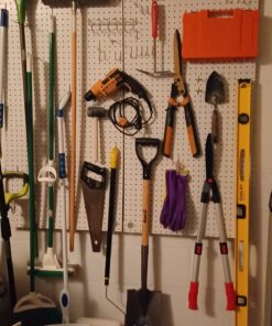 Hiltex 53106 Pegboard Hook Assortment Set, 50 Piece Heavy Duty, Pegboard Hooks for Tools, Garage & Workshops Hooks and Holders, Accessories for Craft Room, Wall Storage Shelving Peg Hooks 50 Piece: Hooks 38 81Ud74fOeYL 1