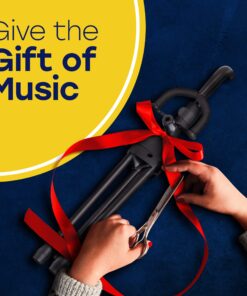 Hola! Music Guitar Stand - Height Adjustable, Collapsible w/Padded Neck & Yoke - Pack of 1 Tripod Tripod - 1 pack 35 81UdkHl DRL 2