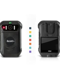 Alternative view of Pyle Surveillance Camera - HD 1920 x 1080p Rechargeable Wireless Waterproof Wearable Mini Security Cam, Audio Video Recording, Night Vision, Motion Detector - Great for Police & Security - 16GB Memory