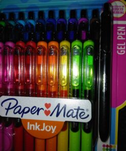 Paper Mate InkJoy Pens, Gel Pens, Medium Point (0.7mm), Assorted, 20 Count 20 Count (Pack of 1) 48 81UeIgLLDPL