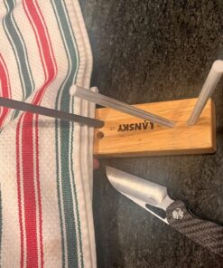 Lansky Ceramic Turn Box 4-Rod Knife Sharpening System - LCD5D Turn Box Sharpener 26 81UfNEseZoL