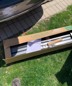 Greenes Fence Antique Iron Powder-Coated Metal Raised Garden Bed Planter 24" W x 48" L 10" High 25 81UgzbNDmzL