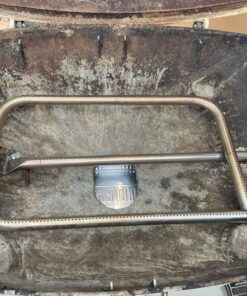 Hisencn 65032 Burner Tube Set for Weber Q300, Q320, Q3000, Q3200 Gas Grills, 304 Stainless Steel Grill Burner kit Replacement for Weber Q Series 60036, 80385, 13122, 404341, 57060001, 586002 23.5 in 15 81UiiNfvwqL