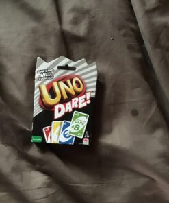 Mattel Games UNO Dare Card Game for Family Night Featuring Challenging and Silly Dares from 3 Different Categories 26 81UjA1u2FbL