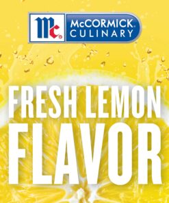 McCormick Culinary Pure Lemon Extract, 16 fl oz - One 16 Fluid Ounce Bottle of Lemon Flavoring Extract, Great for Subtle Lemony Flavors to Glazes and Fillings Such as Mousses and Custards 15.99 Fl Oz (Pack of 1) 12 81UkbPHrcEL