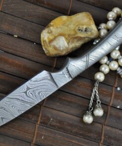 Perkin - Beautiful Custom Handmade - Camping Knife with Sheath 10 81Um COj2zL