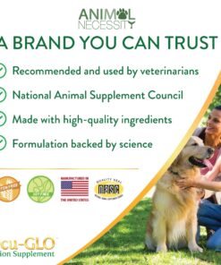 Ocu-GLO Vision Supplement for Small Dogs (45ct) 45 Gelcaps Small Dogs (10 lbs and Under) 15 81UodtikOqL