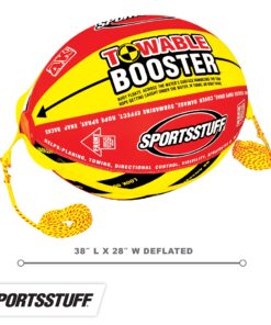 Sportsstuff Booster Ball, Towable Tube Rope Performance Ball Dimensions inflated (38in x 28in) deflated (45in x 36in) 20 81UpXbCWjDL
