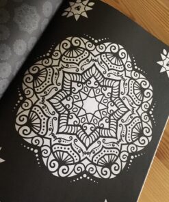 Mandalas At Midnight: A Mandala Coloring Book 69 81UpaikWSrL