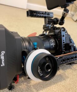 Fotga DP500III Follow Focus Puller w/A/B Stop,15mm Quick Release Rod Clamp for Canon Nikon Sony Blackmagic DSLR Cinema Camera Video Mirrorless Camera Cine Lens Film Movie Video Making No Backlash 49 81UpsisJtpL