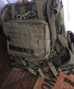 WYNEX Tactical Admin Molle Pouch, Medical EDC EMT Utility Bag Shell Design Attachment Pouches Hiking Belt Bags Army Green 46 81Us5718fKL