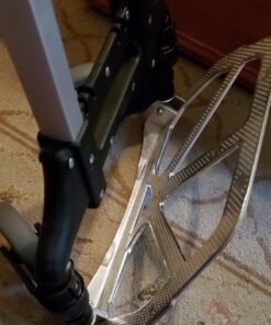 Magna Cart Personal 150 Pound Capacity Aluminum Folding Hand Truck with Telescopic Handle and Foldable Wheels for Industrial, Black and Red Black/Red 44 81UsVEoSiVL