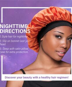 Evolve Exotics Satin Sunset Bonnet Medium Dark Orange 16 81UtwyFfCzL