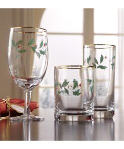 Lenox 849605 Holiday 4-Piece Highball Glass Set Highball Glasses, Set of 4 8 81UufDFdLL