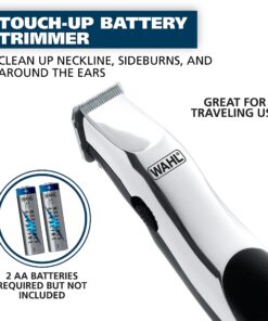Wahl Clipper Home Barber Kit Electric Corded Clipper and Battery Touch Up Trimmer & Personal Groomer, 30 Piece Kit for Haircutting at Home – Model 79524-3001P 19 81UvkKjV5WL