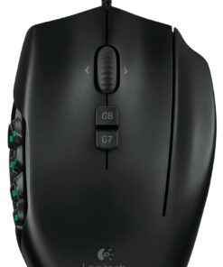 Alternative view of Logitech G600 MMO Gaming Mouse, RGB Backlit, 20 Programmable Buttons, Black