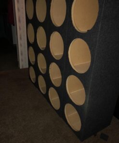 QPOWER Qpower 12 4 hole empty box 1 MDF 7 81UwSVxbooL