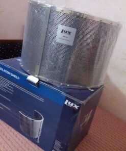 LyxPro VRI-20 Sound Absorbing Acoustic Foam Isolation Portable Microphone Shield, Vocal Recording Panel, High Performance - Stand Mountable 23 81UwtYDM5UL