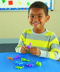 Learning Resources Wild About Animals Jungle Counters, Counting & Sorting Toy, 72 Pieces, Ages 3+ 18 81V0OI3Qa1S