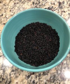 Frontier Co-op Dried Elderberries, European Whole | Kosher & Non-GMO | For Making Tea, Syrup, Gummies | 1 Pound Bulk Bag | Sambucus nigra L. 1 Pound (Pack of 1) 30 81V0clBAKHL