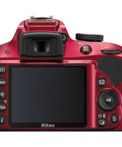 Nikon D3300 24.2 MP CMOS Digital SLR with Auto Focus-S DX NIKKOR 18-55mm f/3.5-5.6G VR II Zoom Lens (Red) 20 81V16Fi2cbL