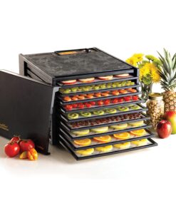 Excalibur 3900B Electric Food Dehydrator Machine with Adjustable Thermostat Accurate Temperature Control and Fast Drying, 9 tray, Black 23 81V1QwYa0HL