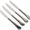 Oneida Flight Steak Knives, Set of 4, Silver 58 81V1T1R3 6L