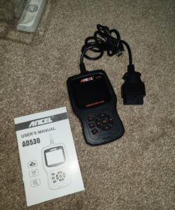 (Upgraded AD310) ANCEL AD530 OBD2 Scanner Diagnostic Tool with Battery Test Car Engine Light Code Reader Scan Tool, All OBD2 Function Enhanced Code Definition and Upgraded Graphing Battery Status Orange 51 81V3zZiqcOL