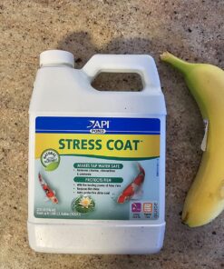 API POND STRESS COAT Pond Water Conditioner 32-Ounce Bottle Water Treatment 18 81V4FS2cJUL