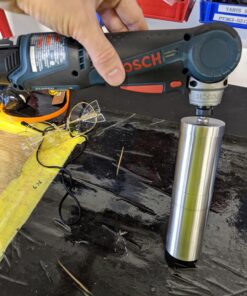 EZE Homegoods Hand Coffee Mill Grinder with Conical Ceramic Burr | Consistent Grind Every Time, Professional Grade, Stainless Steel, Lightweight and Portable, Heavy Duty Extra Long Hand Crank 2 Round 37 81V5tdUTNjL