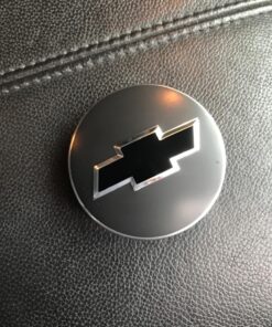 Reflective Concepts Steering Wheel Bowtie Overlay Decal Fits 2007-2013 Silverado - (Color: Gloss Black) 2007-2013 Silverado ONLY 43 81V6 vx5KIL