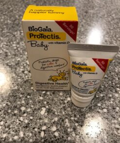 BioGaia Protectis Baby Probiotic Drops + Vitamin D | Reduces Colic, Gas & Spit-ups | Healthy Poops | Reduces Crying & Fussing & Promotes Digestive Comfort | Newborns, Babies & Infants | 0.34 oz 0.34 Fl Oz (Pack of 1) 29 81V7E5Ux8L
