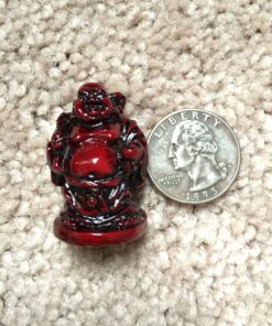 JapanBargain 3578, Set of 6 Buddha Statues Laughing Buddha Lucky Buddha Happy Buddha Gods Figures Fengshui Decoration, Rosewood Color 39 81V8elZDS3L
