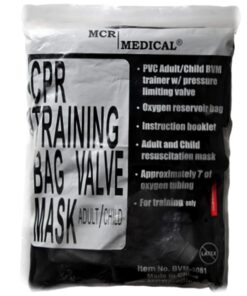CPR Training Bag Valve Mask (BVM) ADULT/CHILD in Mesh Bag, BVM-3081-001 7 81VA7osqZlL
