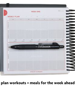 Fitlosophy Fitbook 12 weeks Black 19 81VAs1PFX8L