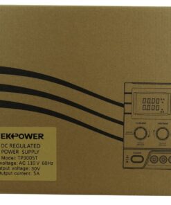 Tekpower TP3005T Variable Linear DC Power Supply, 0-30V @ 0-5A with Alligator Test Leads (110V Input) 25 81VBm5ItziL