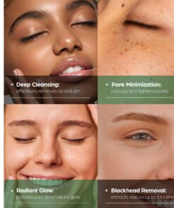 Artnaturals Peel Off Blackhead Remover - (3.4 Fl Oz / 100ml) - Blemish & Pimple Removal Face Mask - Black Head Tool, Purifying Deep Cleanser & Mud Mask – Reduce Pore Size & Redness - Acne-Prone 27 81VDghprXTL